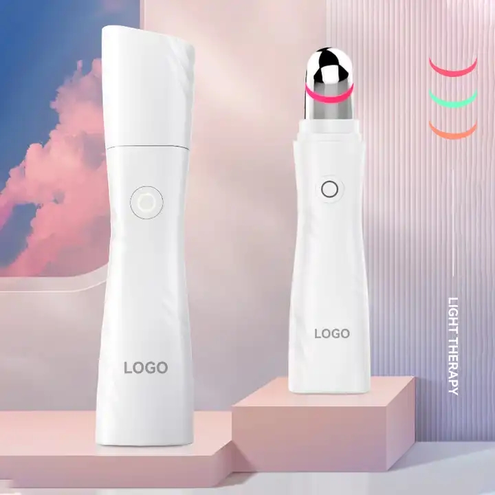 SKB-1807 Elektrisch beheiztes vibrierendes Anti-Falten-Stift-Augen-Schönheits-Stift-heißes Kompressions-Augen-Massagegerät 